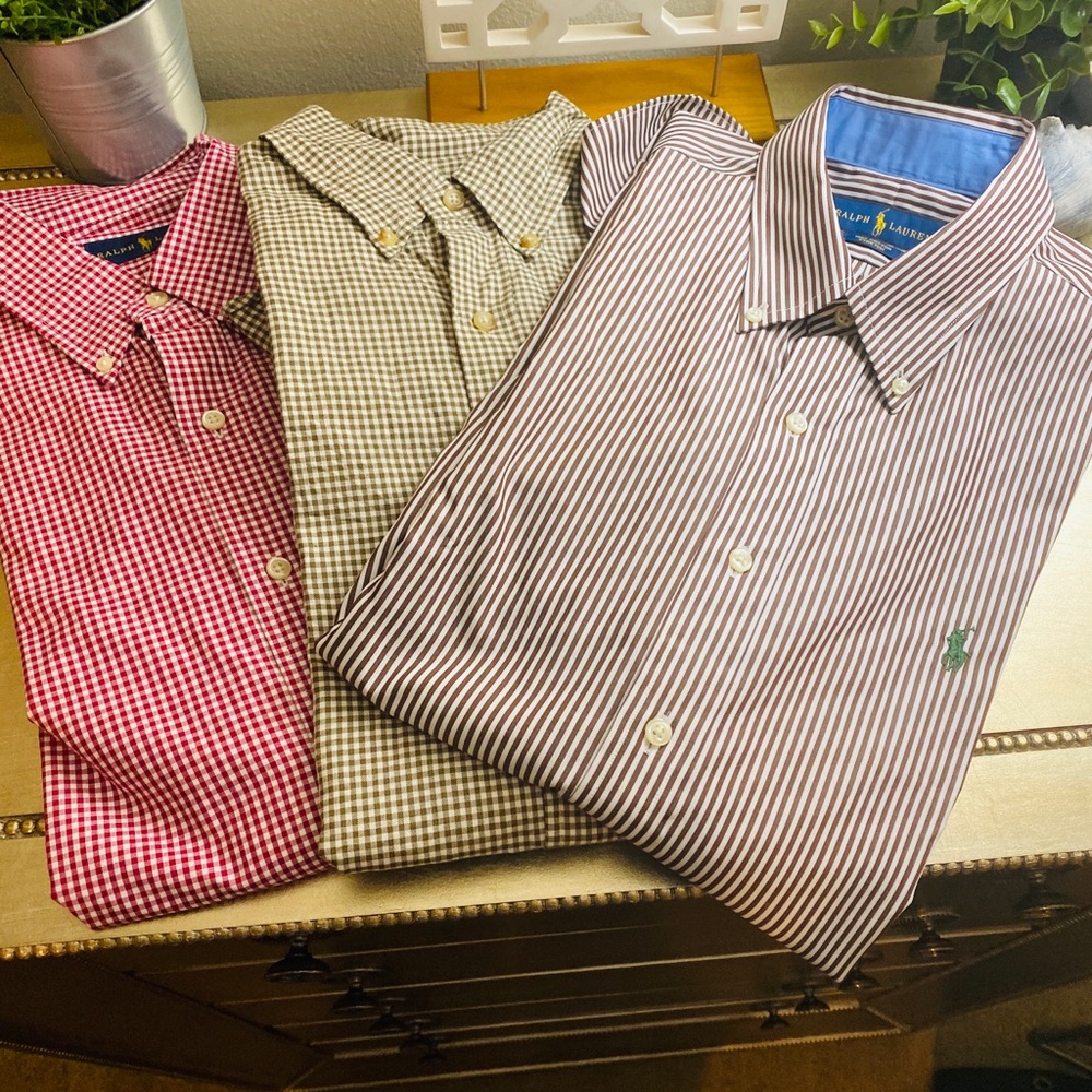 Ralph Lauren Button Down Bundle - image 1